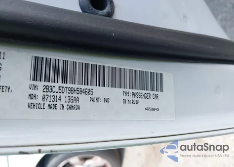 2011 Dodge Challenger R/T from USA, damaged, VIN 2B3CJ5DT9BH584605